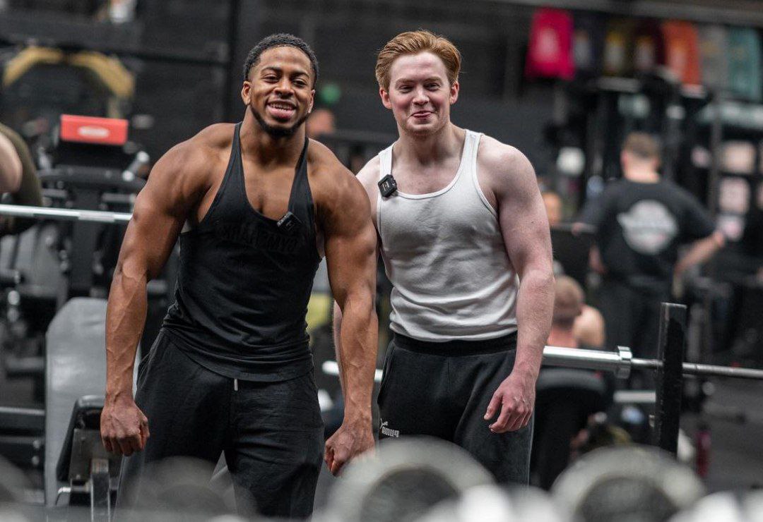 Actor junto a Nathaniel Massiah