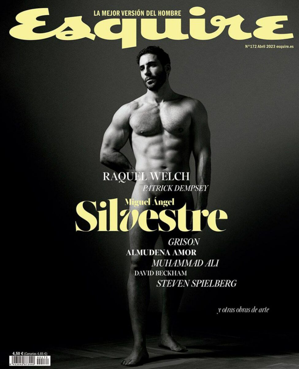 Miguel Ángel Silvestre portada de Esquire España.