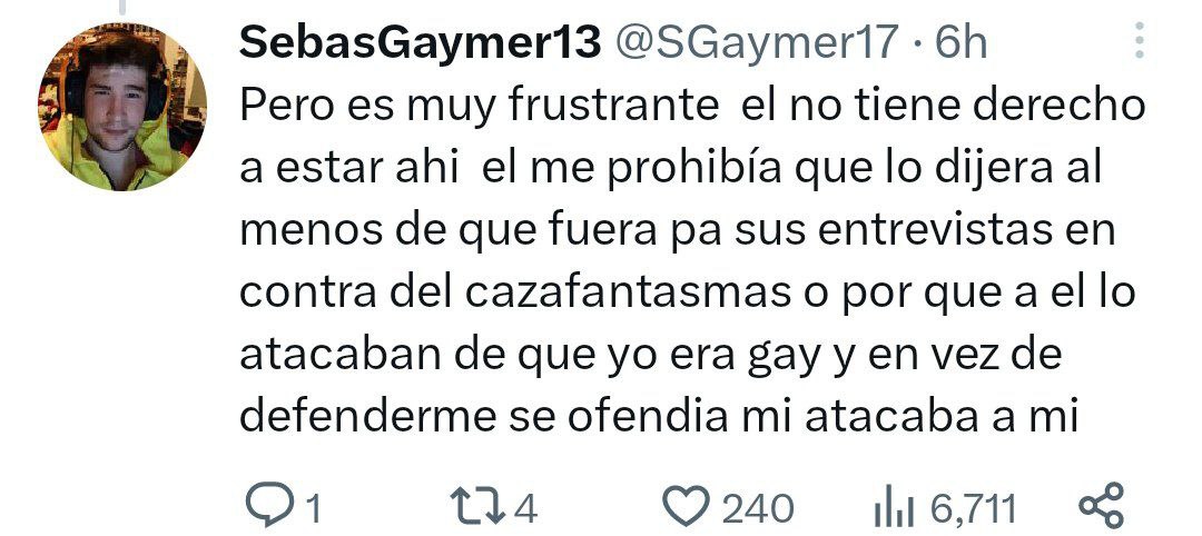 Sebastián Adame declaración sobre Alfredo Adame. 