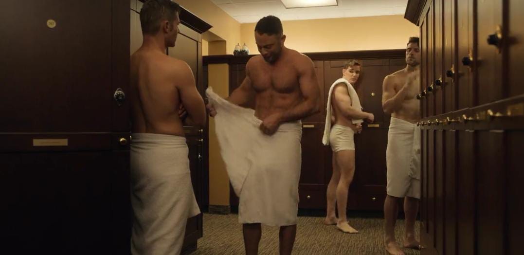 Sex/Life escena en vestidor