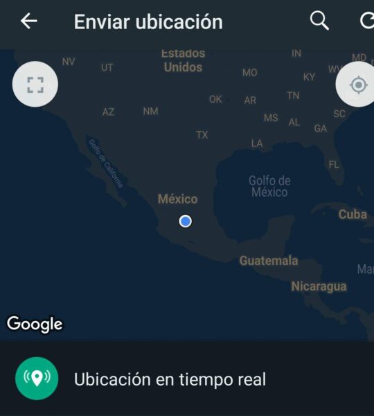 Compartir ubicación en tiempo real