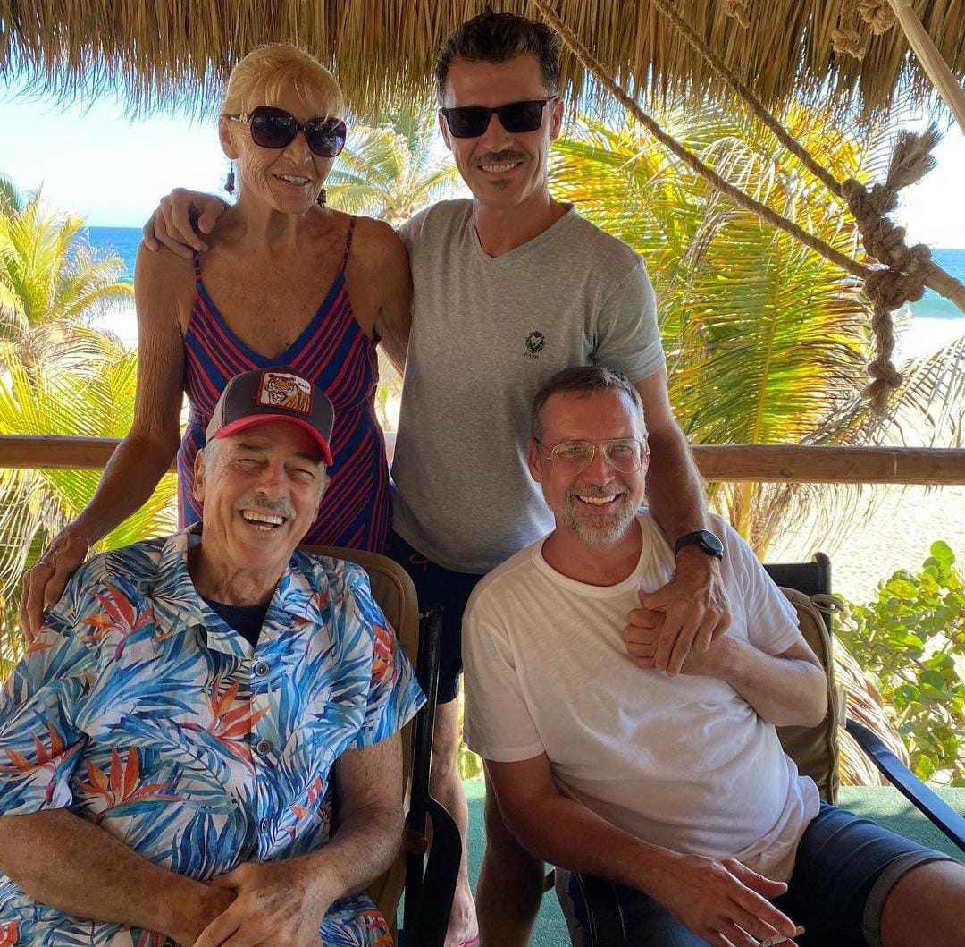 Andrés García padre e hijo en fotos.