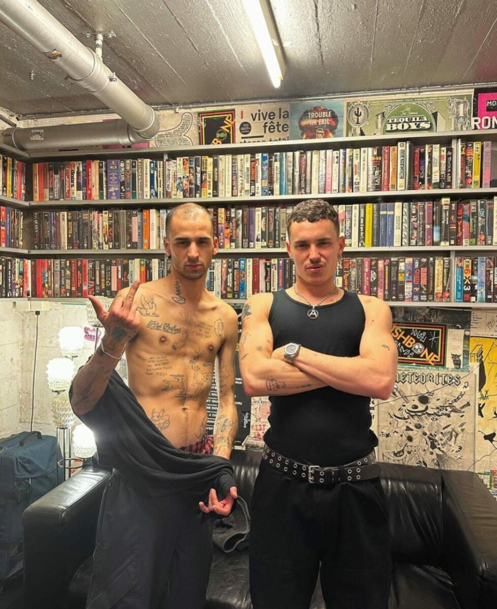 Arón Piper y Pablo Amores