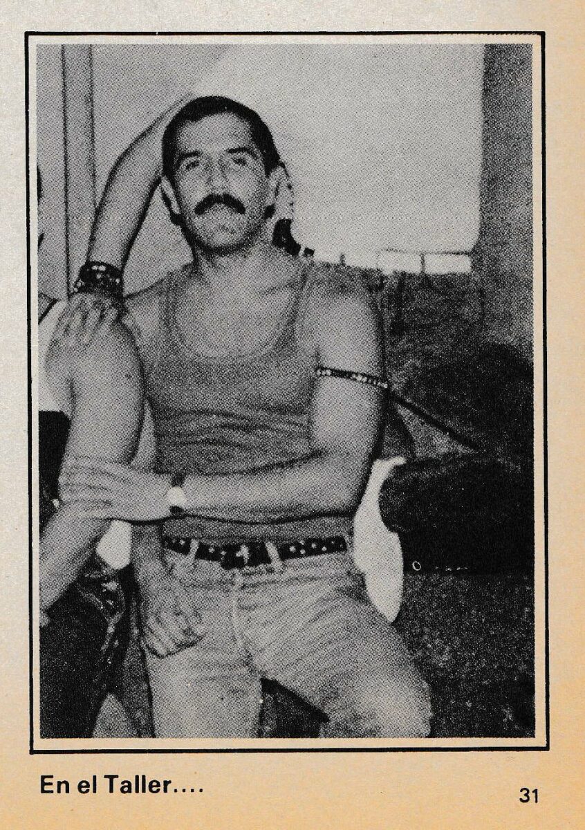 Luis González de Alba en El Taller.