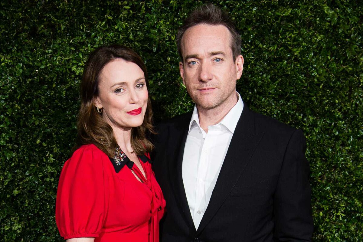 Matthew Macfadyen y Keeley Hawes pareja