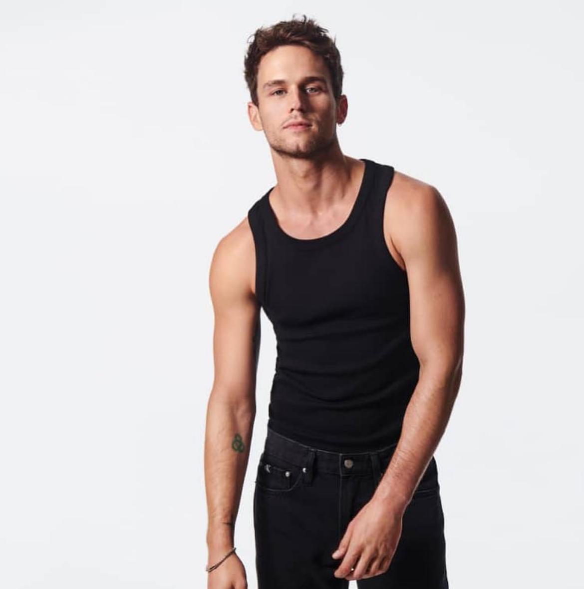 Actor en ropa calvin klein