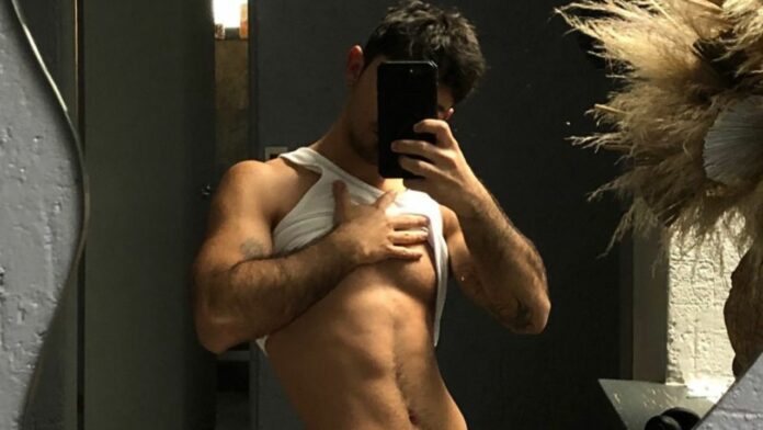 Joaquín Bondoni transformación en su cuerpo fotos sin playera
