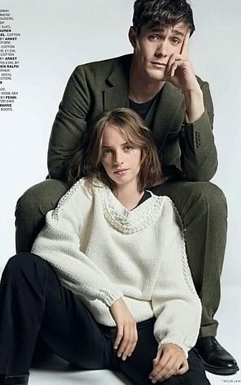 Jonah Hauer-King actor con Maya Hawke pareja