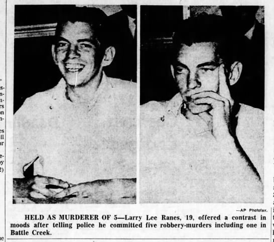 Fotografía de Larry Lee Ranes, asesino en el que se inspira el personaje de Jacob Elordi.