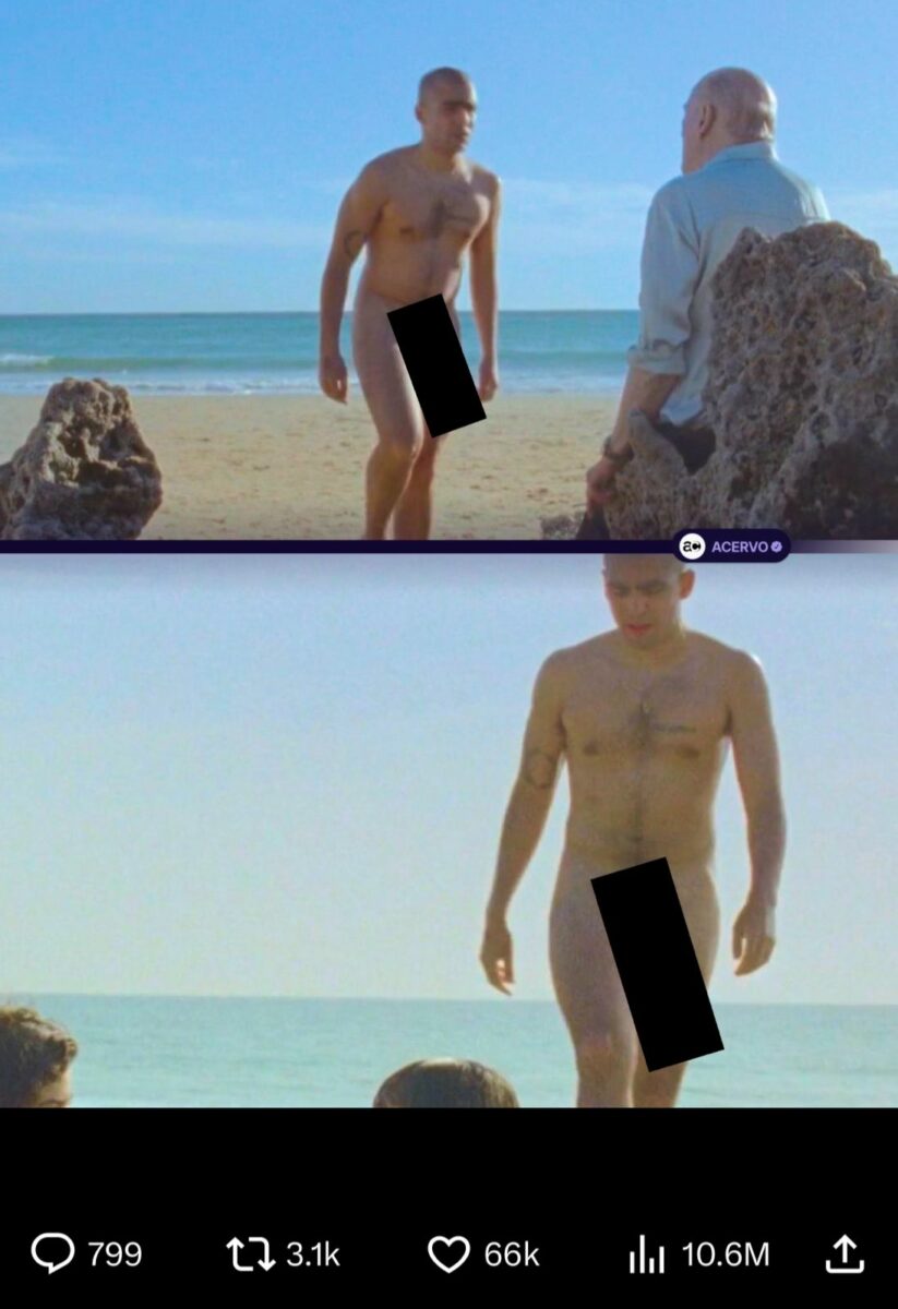 Omar ayuso on the go sin ropa