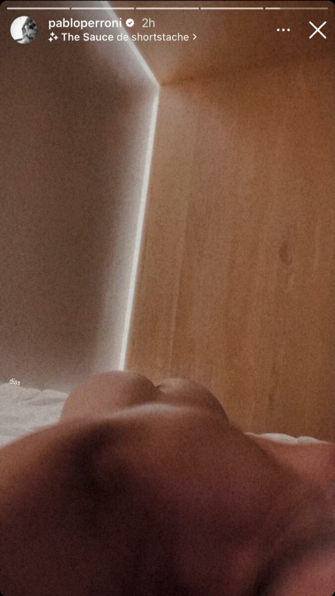 Pablo Perroni foto de su trasero