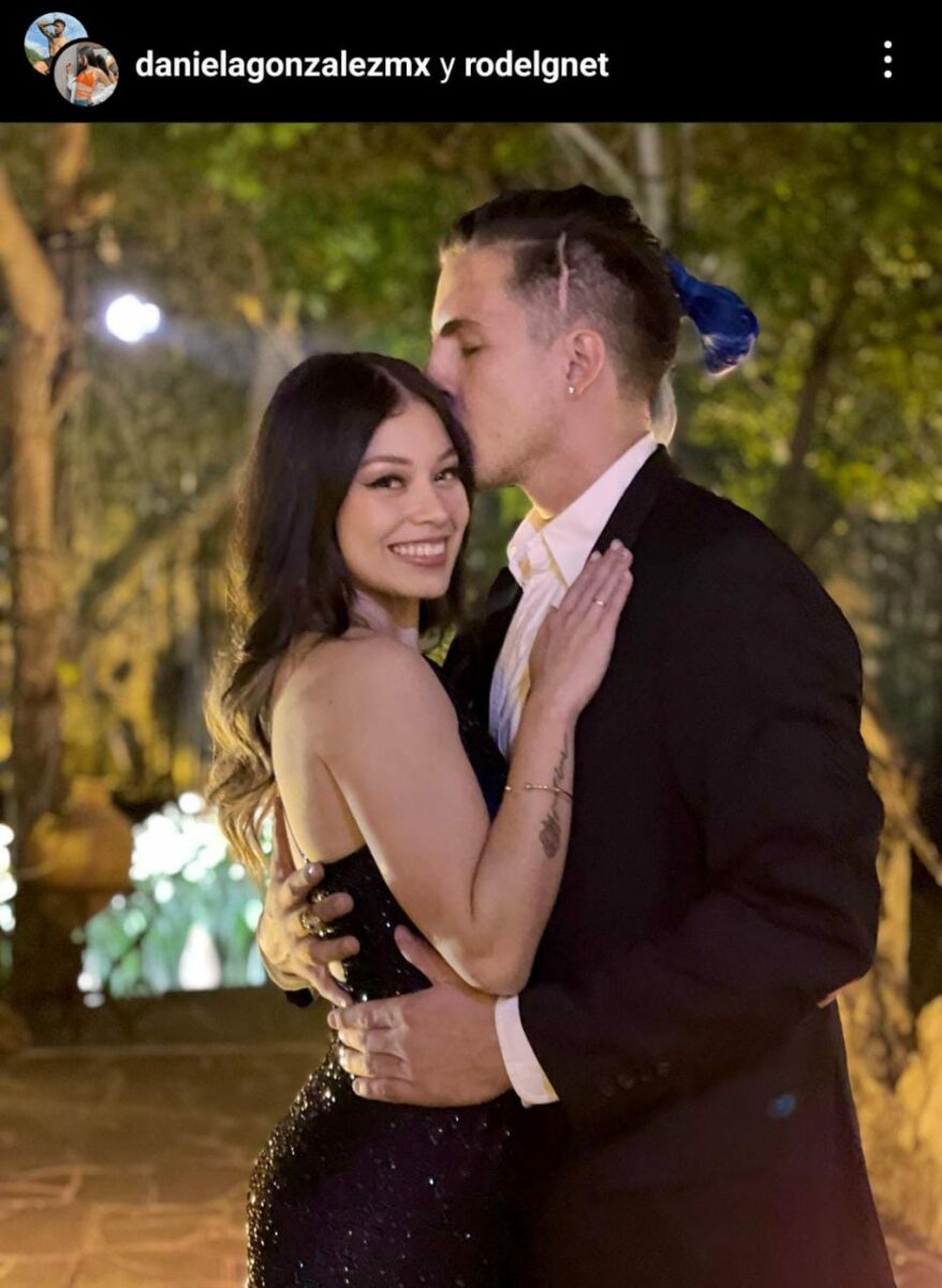 Cantante pareja Daniela Rodríguez