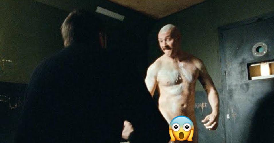 Tom Hardy actor cuerpo película Bronson. 