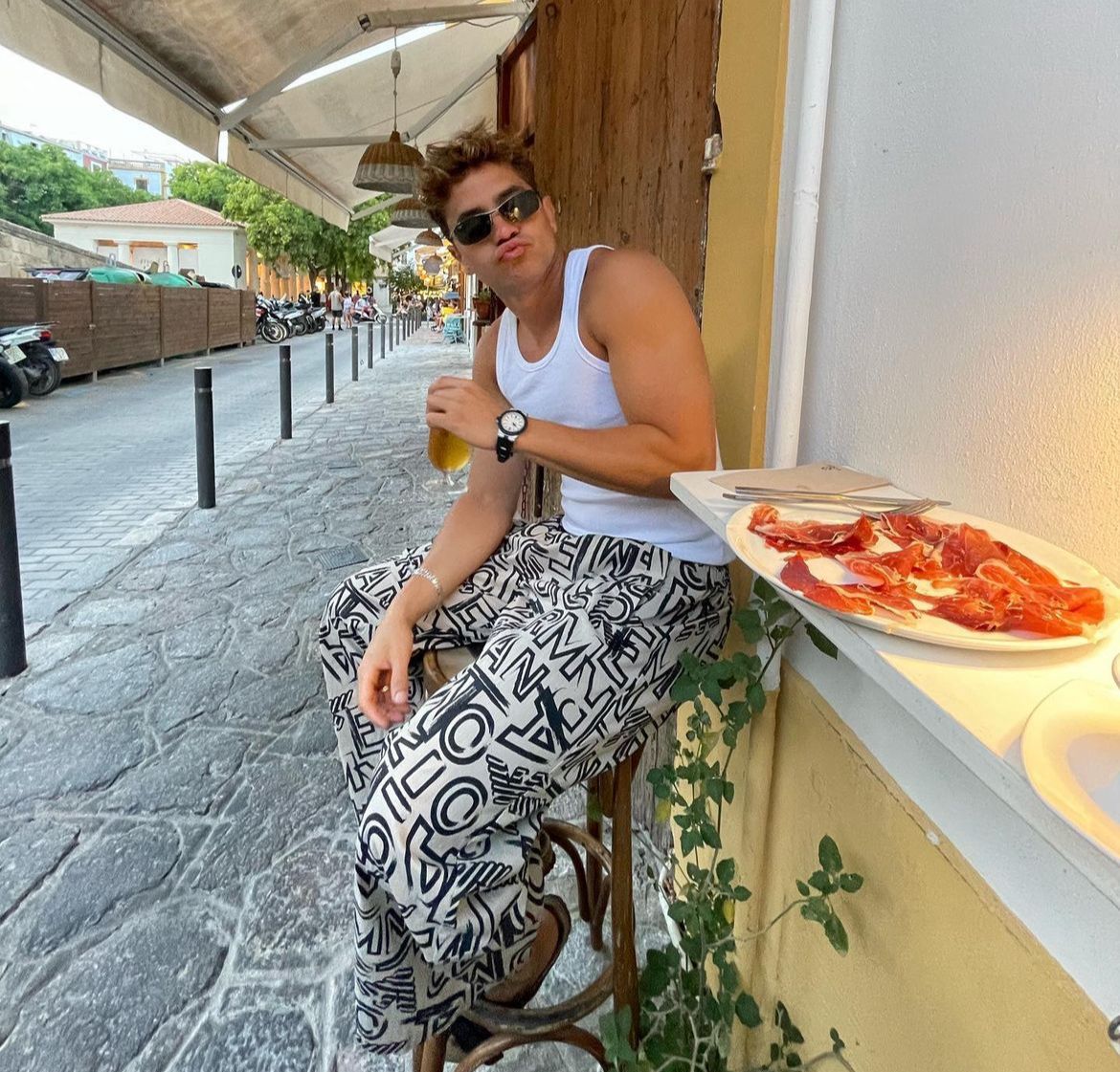 André Lamoglia actor de Élite en Ibiza