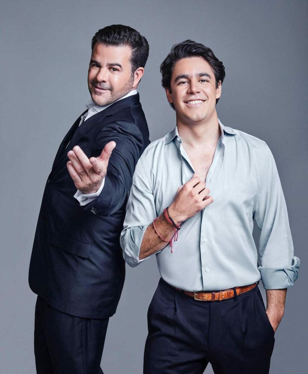 Eduardo Capetillo y Eduardo Capetillo Gaytán.