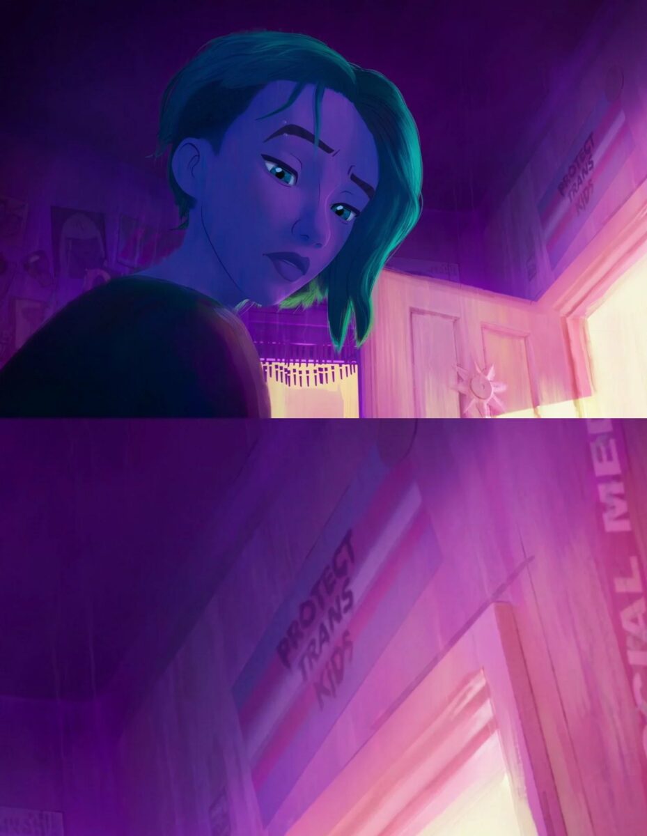 Gwen Stacy Spider-Man trans personaje