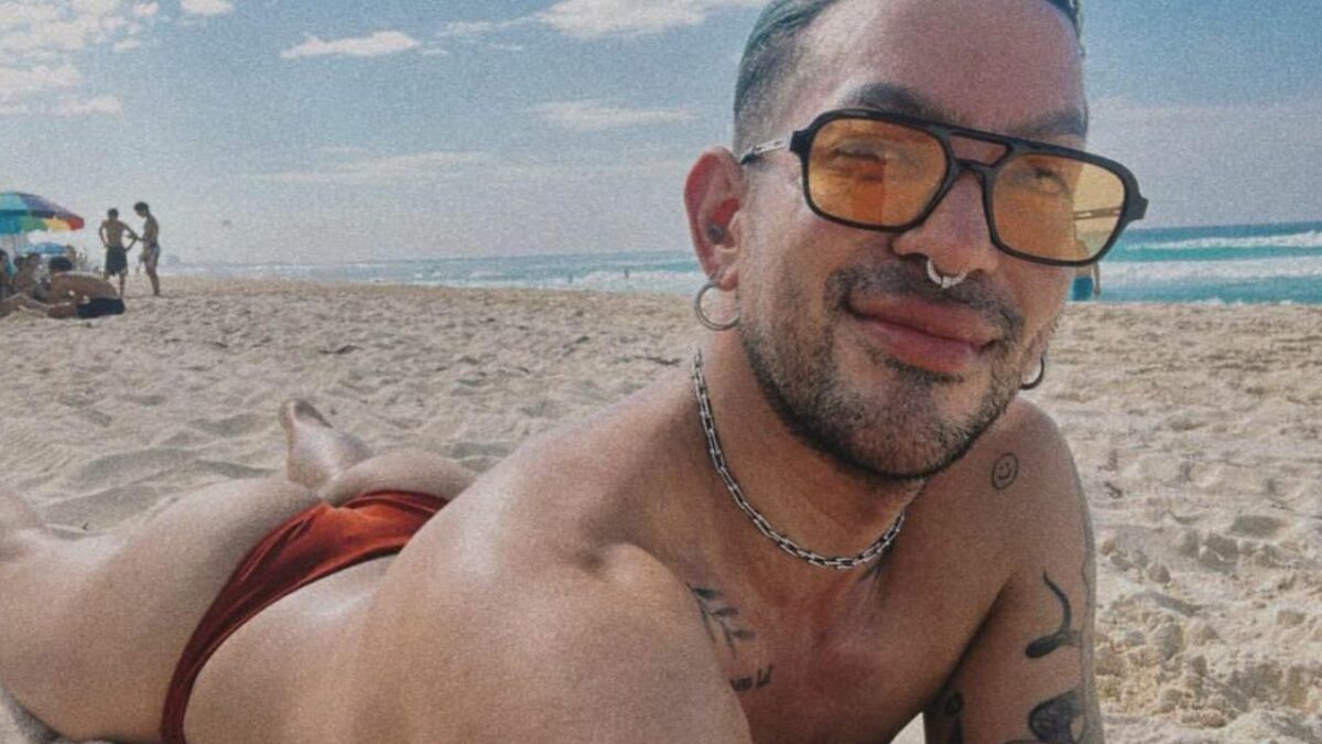 Taiga Brava foto en tanga playa