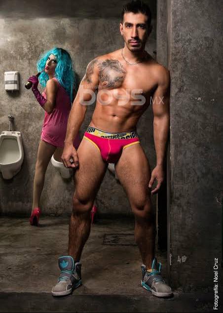 Sesión de fotos del bar gay