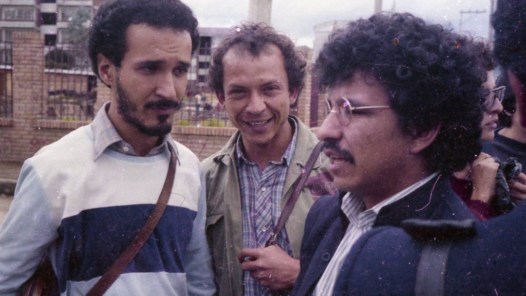 Fernando Alviar, León Zuleta y Manuel Velandia