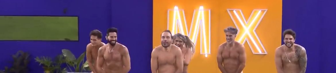 Famosos sin ropa en La casa de los famosos