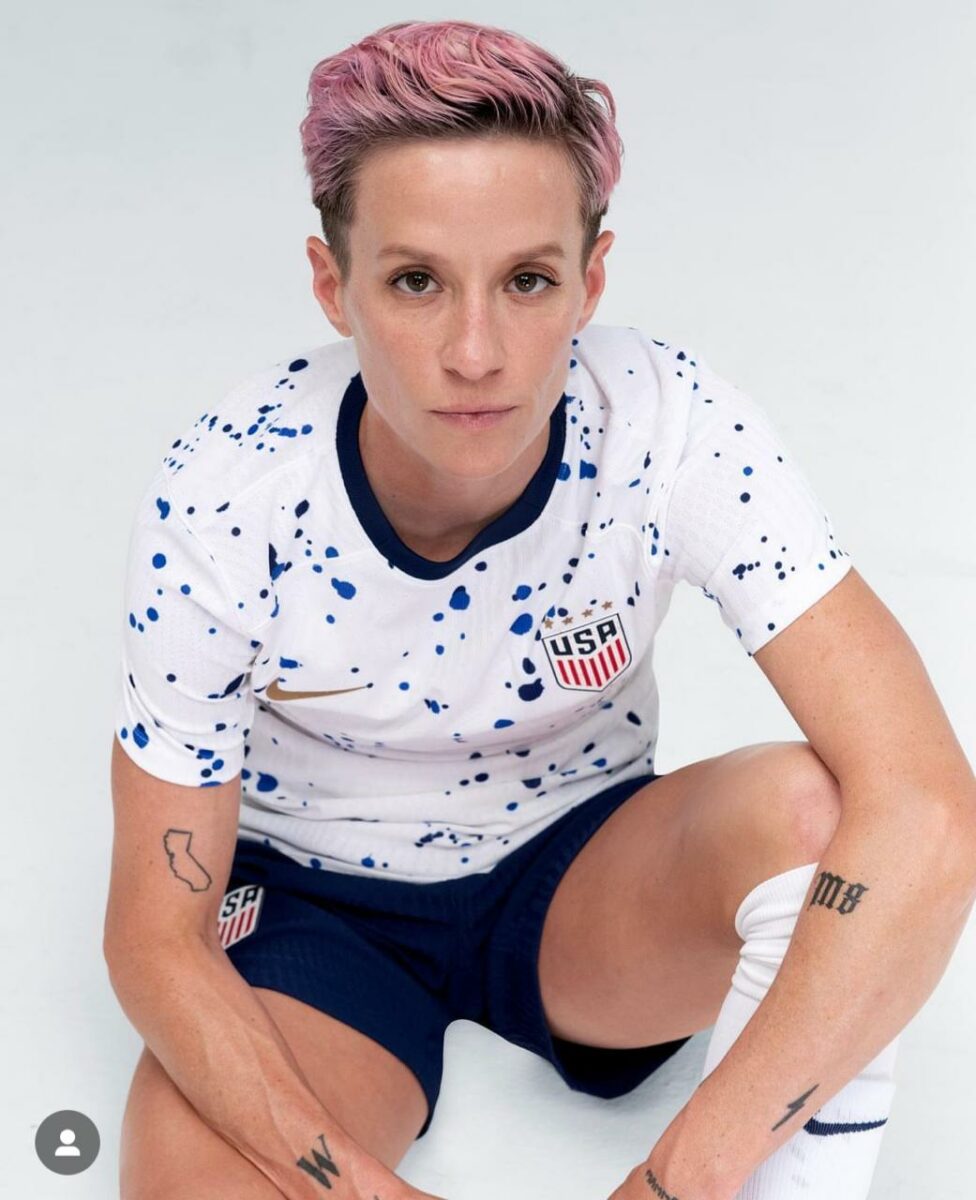 Megan Rapinoe futbolista lesbiana biografía