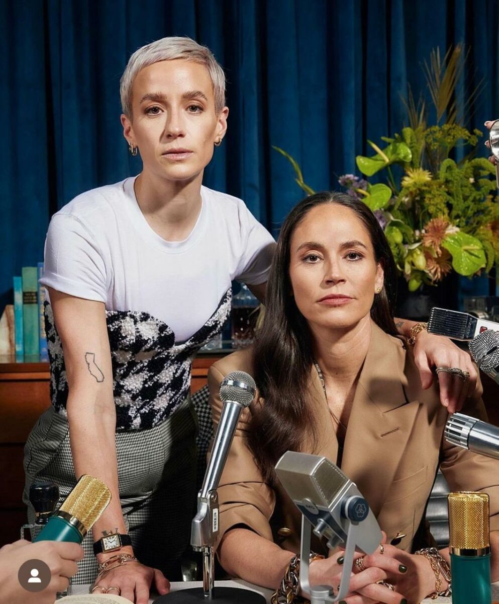 Megan Rapinoe y Sue Bird pareja novia