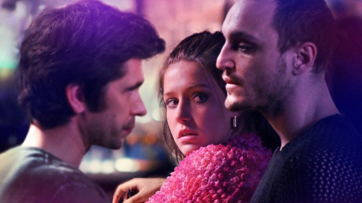 Pasajes Passages elenco actores reparto foto Franz Rogowski, Ben Whishaw y Adèle Exarchopoulos.