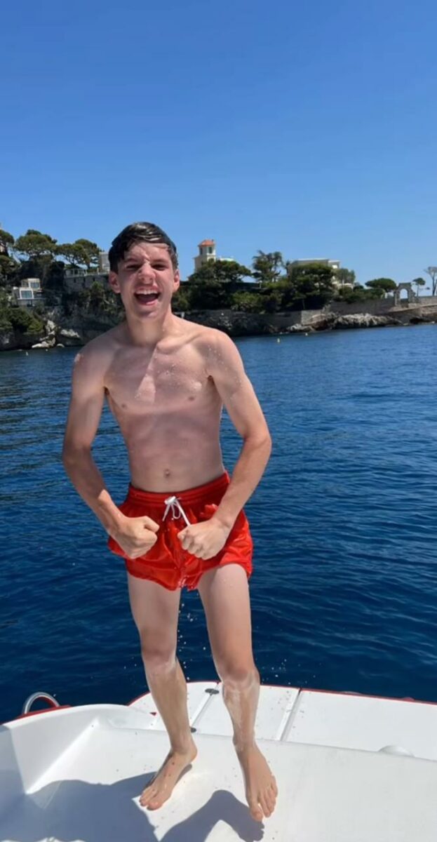 Matteo Martin hijo de Ricky Martin 