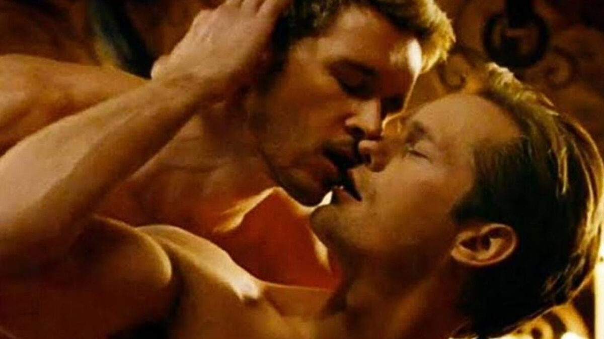 Alexander Skarsgård actor escenas gay en true blood