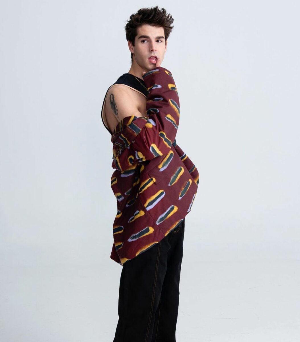 Álvaro Mel modelo actor de un cuento perfecto david