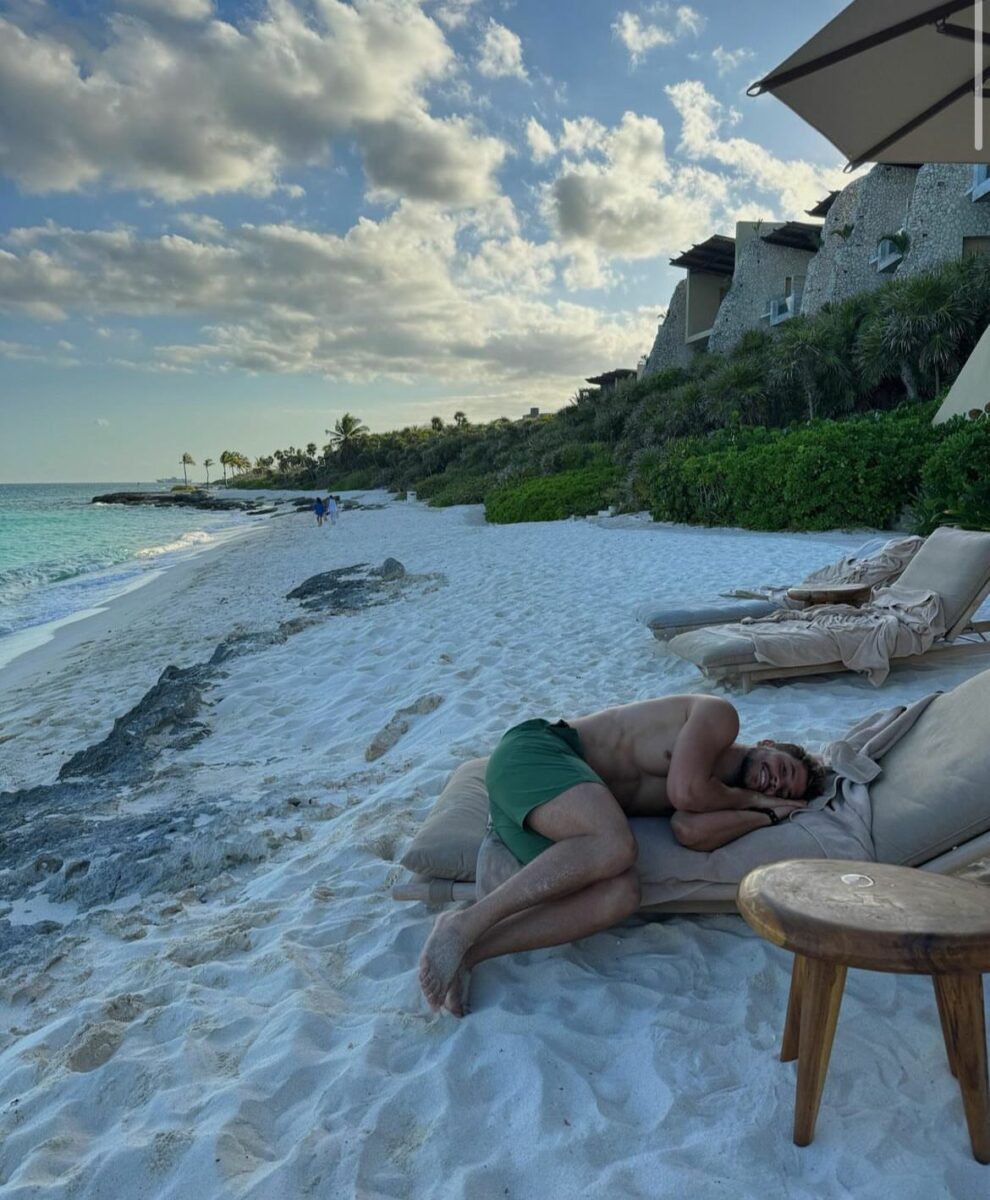André Lamoglia vacaciones en México 