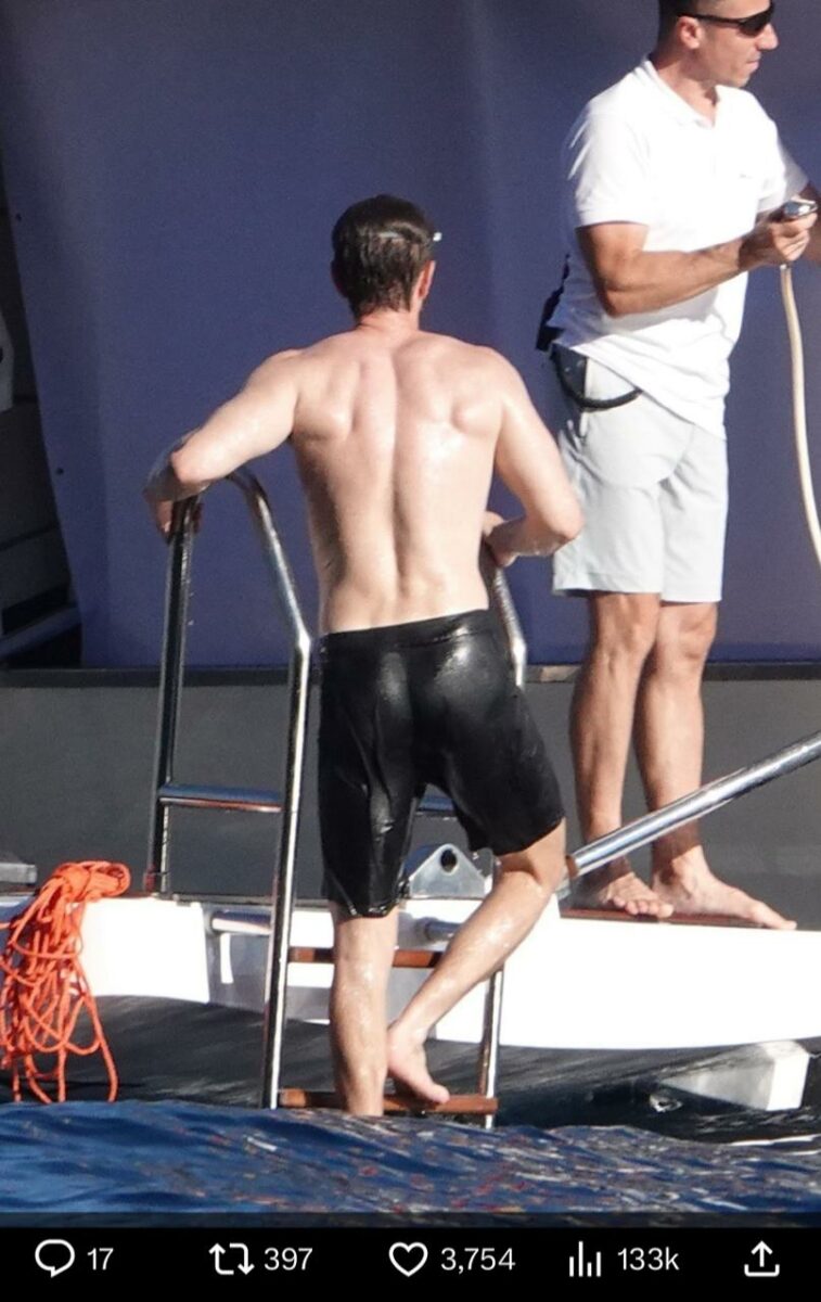 Andrew Garfield fotos en Italia