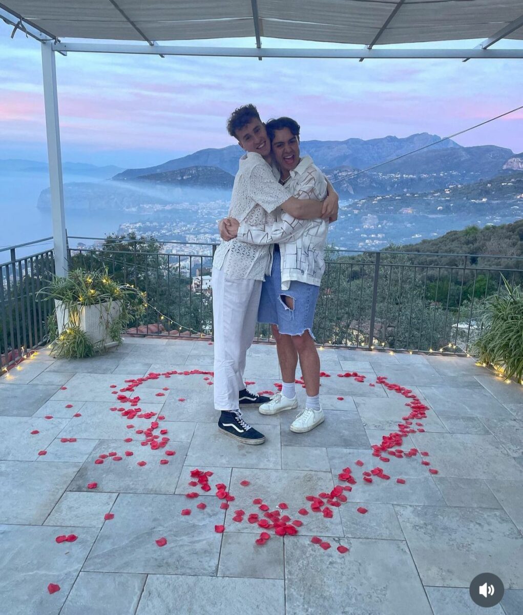 Scott Johnston pareja del actor