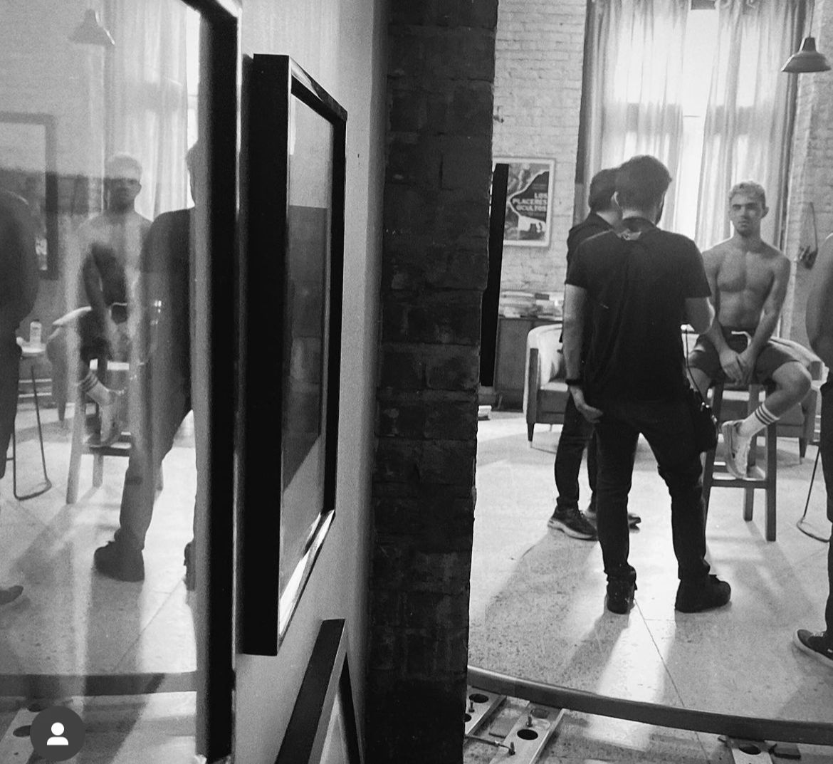 Detrás de escena de película