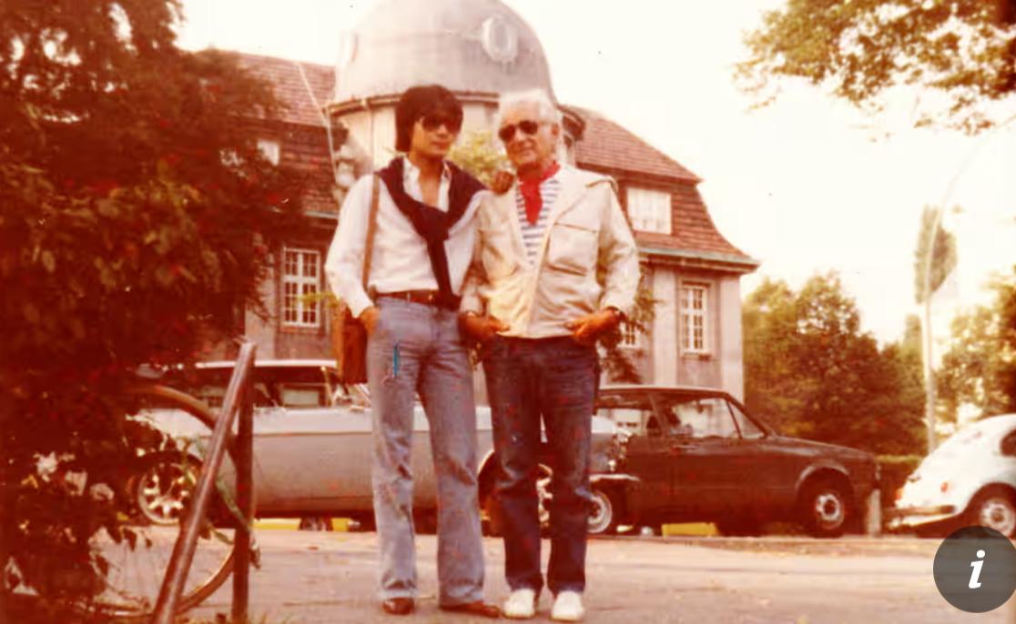 Kunihiko Hashimoto y Leonard Bernstein