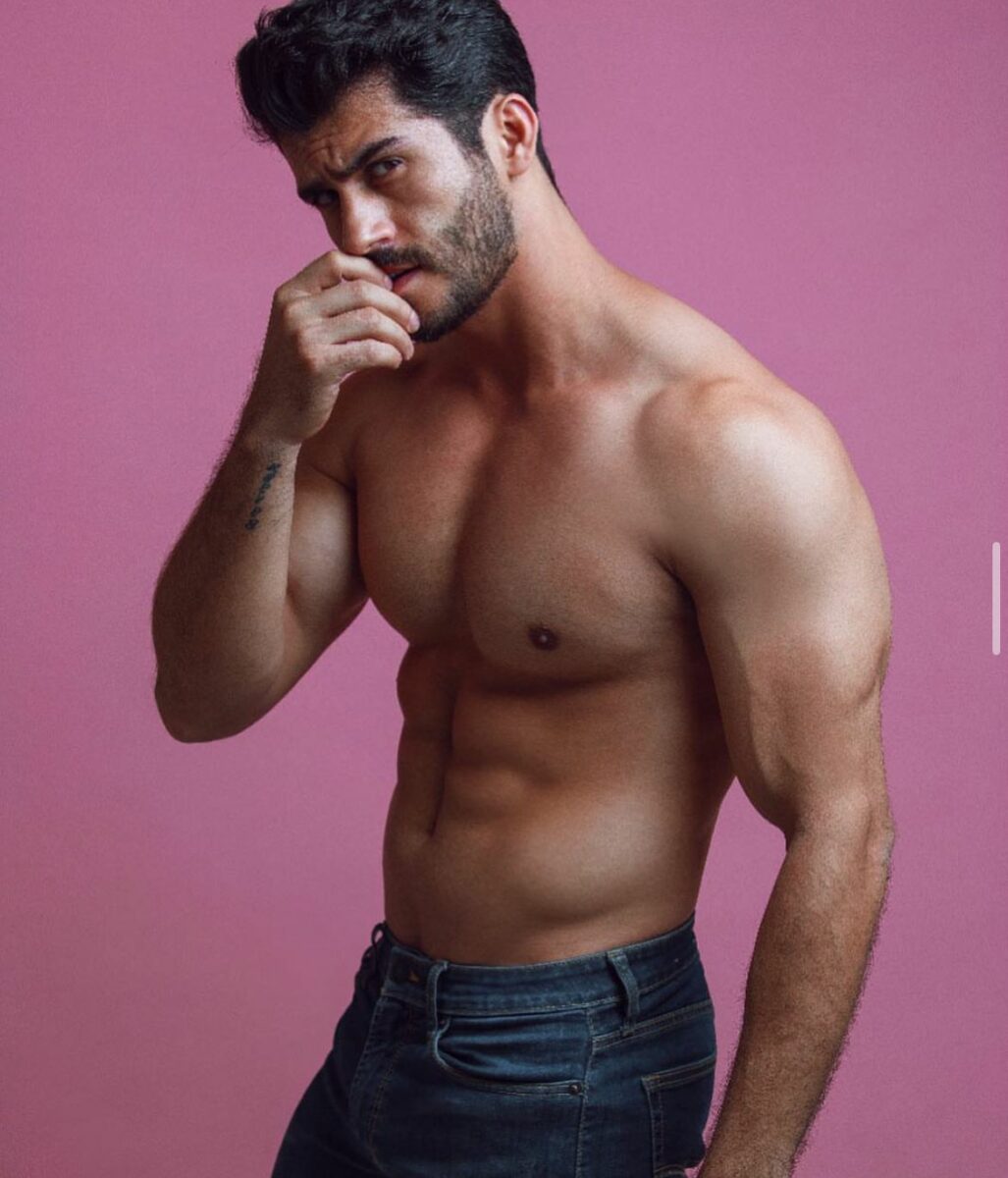 Irving peña modelo y actor de la isla