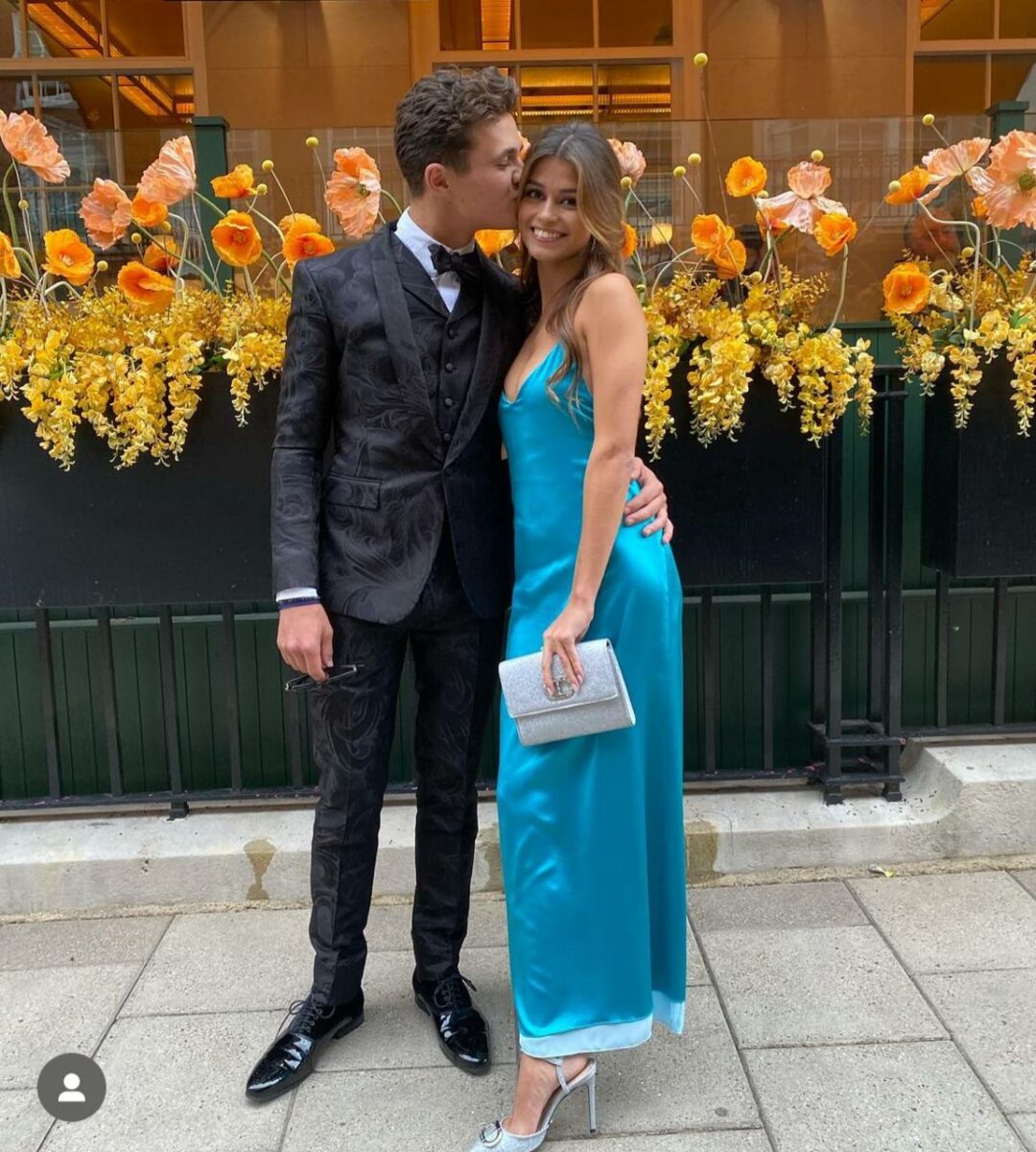 Lando Norris piloto de fórmula 1 novia pareja luisa oliveira fotos sexualidad