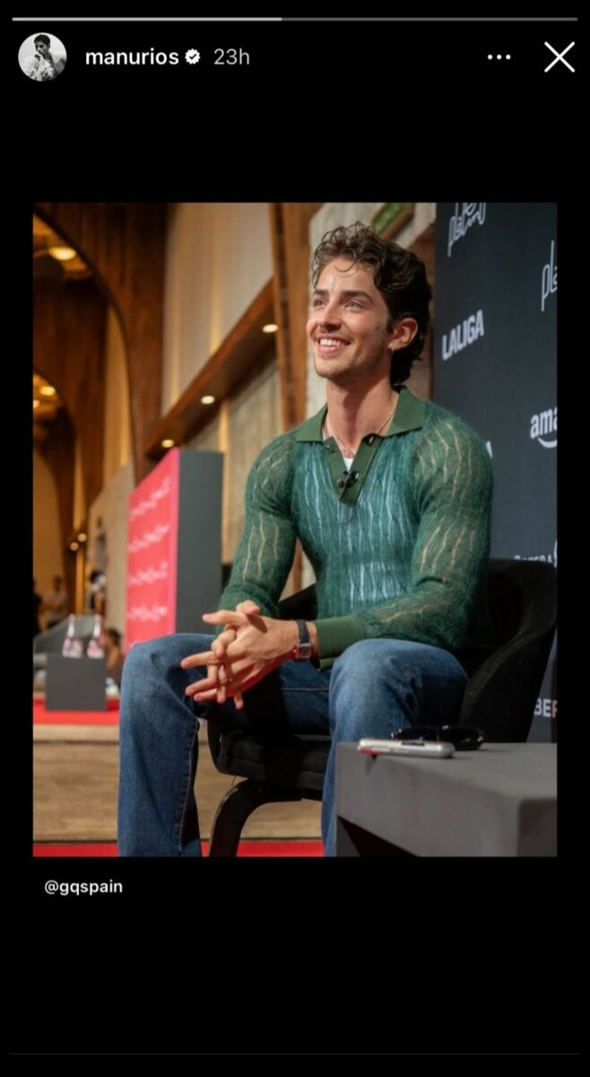 Manu Ríos en México premios platino 2024