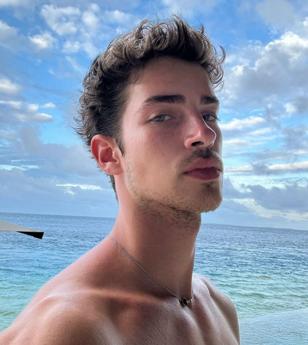 actor fotos en la playa