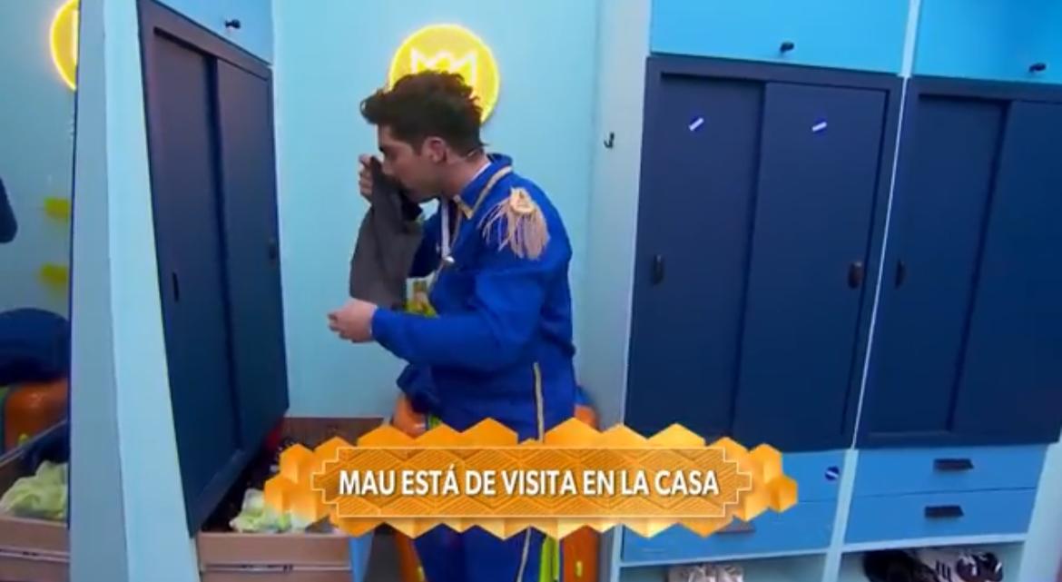 Mauricio Garza la casa de los famosos méxico conductor con calzones de Nicola Porcella