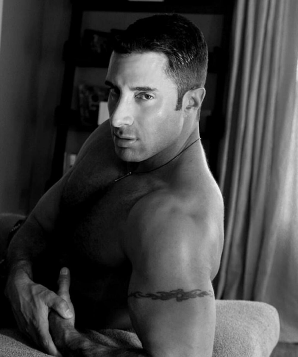 Nick Capra foto en blanco y negro