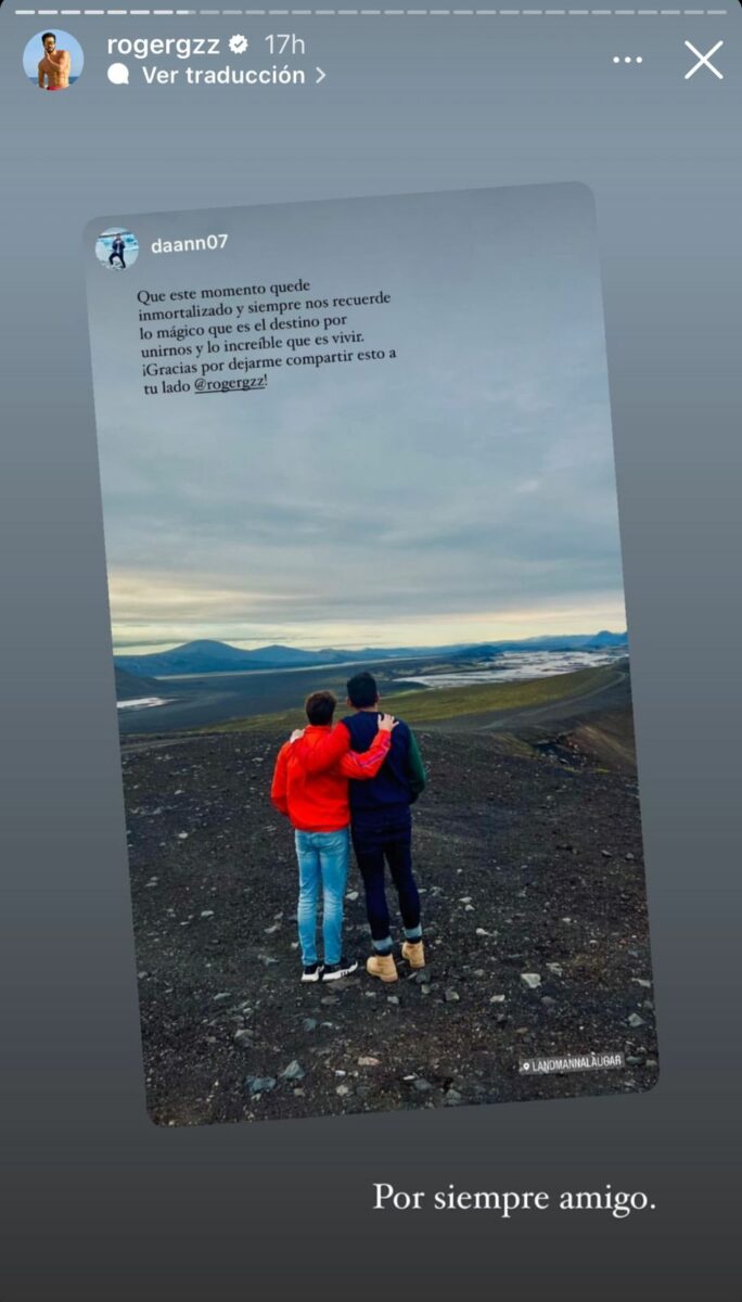 Roger González conductor sexualidad pareja gay