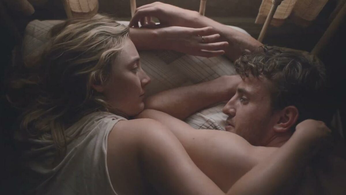 Saoirse Ronan y Paul Mescal en Foe