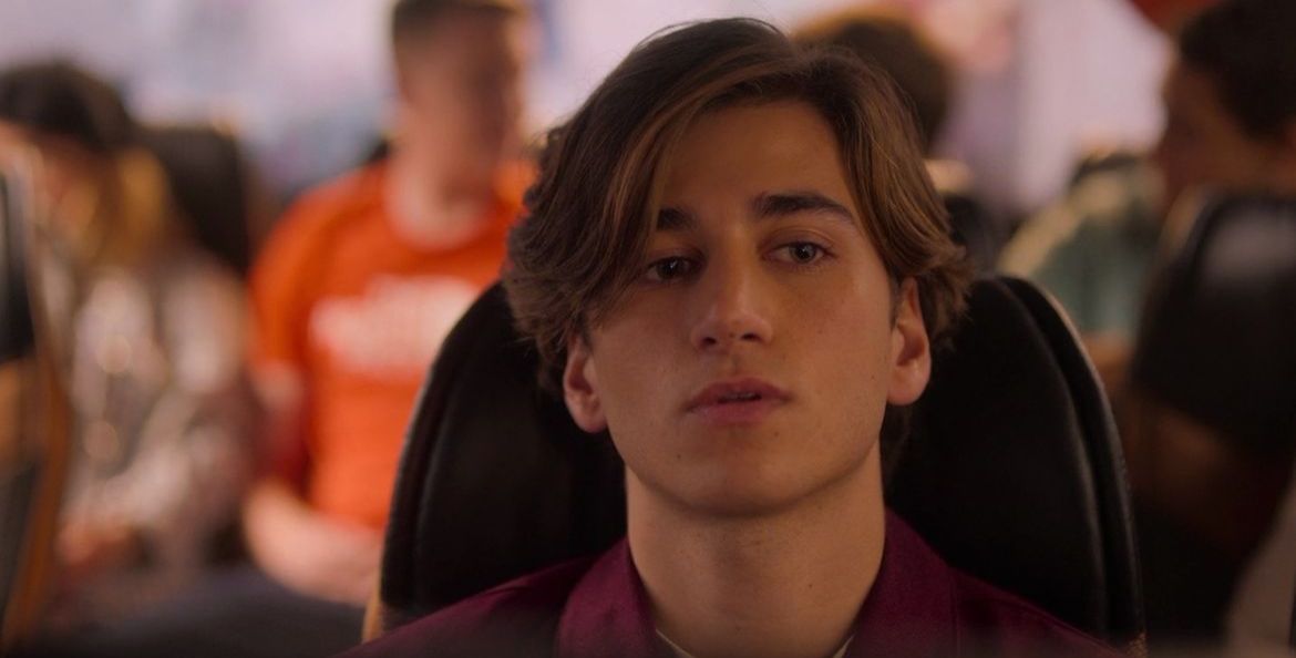 Sebastian Croft en la serie adolescente