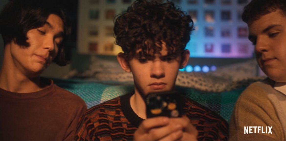 William Gao, Joe Locke y Tobie Donovan Heartstopper foto