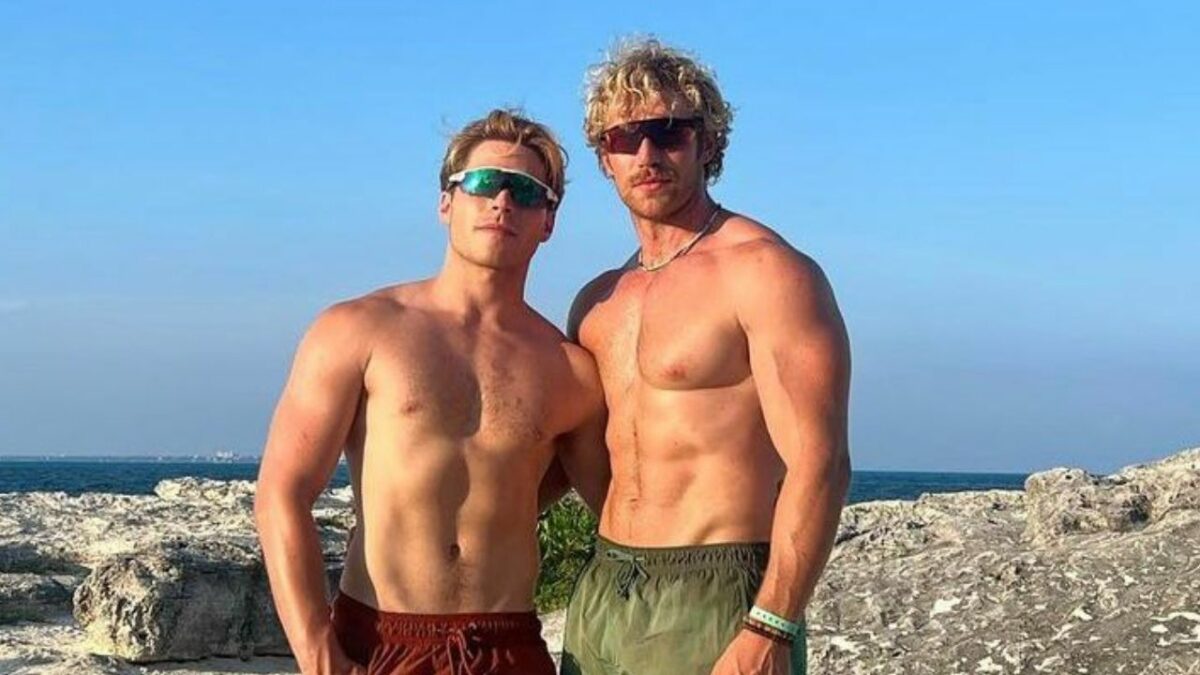 Zane Phillips y froy gutierrez fotos en la playa pareja gay