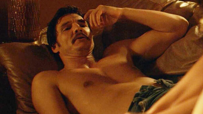 Pedro Pascal actor de extraña forma de vida escena sin ropa