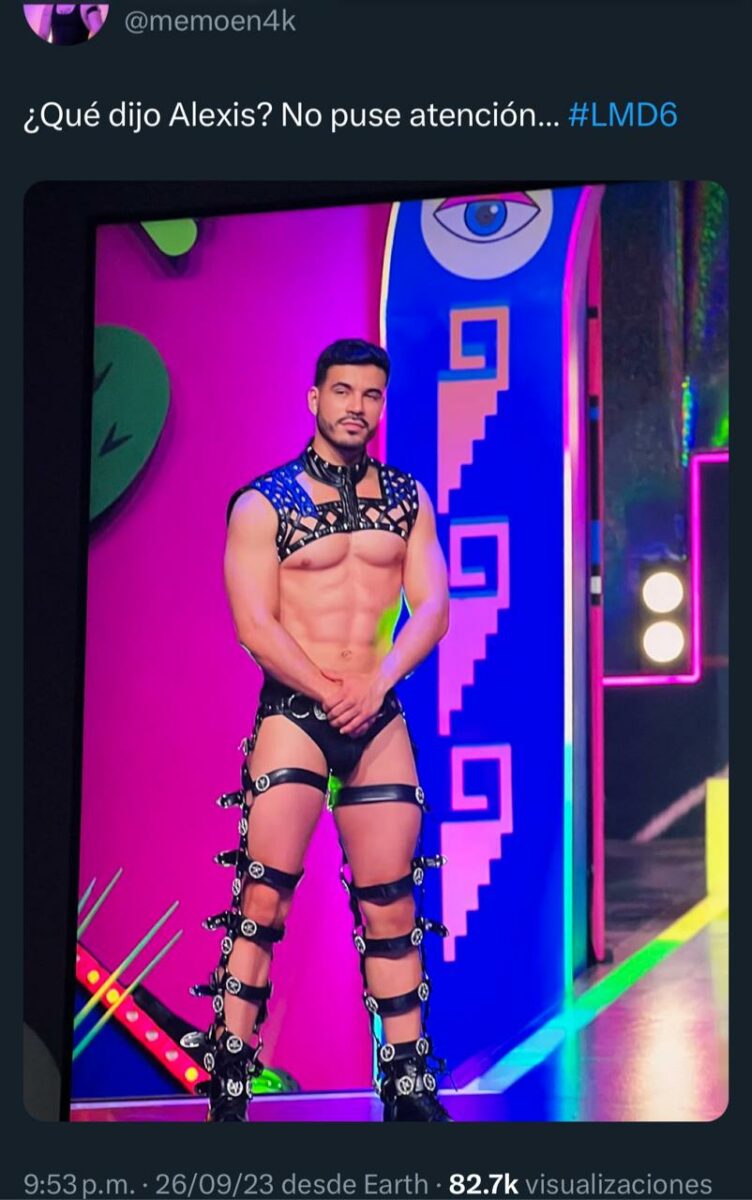 Tuit sobre el modelo de programa drag