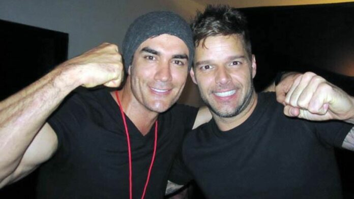 David Zepeda y Ricky Martin relación entre actor y cantante