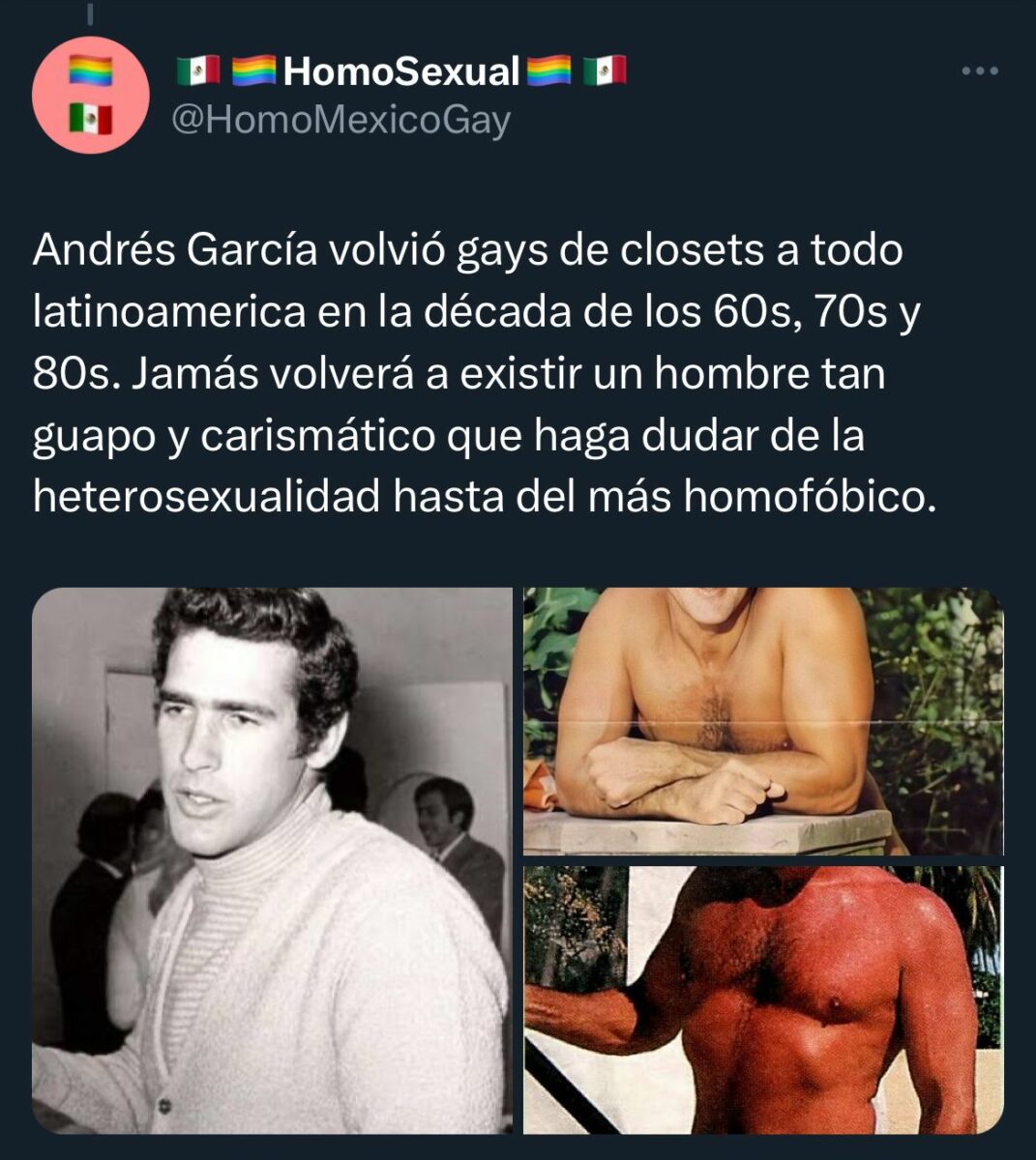 Andrés García foto de joven